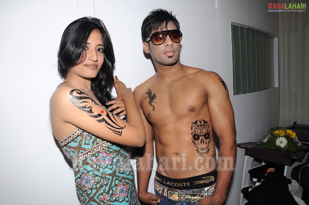 Jazz Tattoo Studio Launch, Hyd