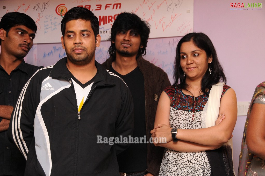 Snehageetam Unit at Radio Mirchi, Hyd