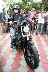 Harley-Davidson Bike Delivery to a Women Rider