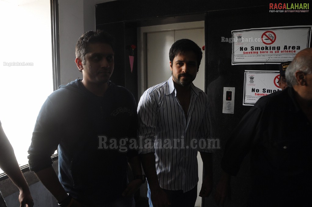 Mukesh Bhat & Imran Hashmi at Gazebo For Murder-2 Promotion