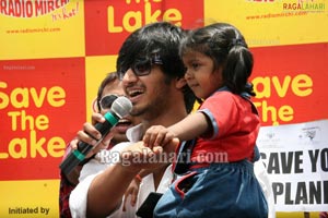 Nikhil at Radio Mirchi's Save The Lake Event