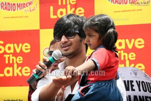 Nikhil at Radio Mirchi's Save The Lake Event