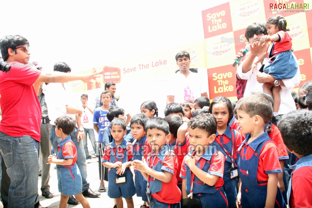 Nikhil at Radio Mirchi's Save The Lake Event