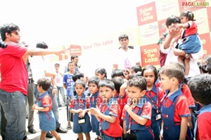 Nikhil at Radio Mirchi's Save The Lake Event