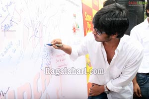 Nikhil at Radio Mirchi's Save The Lake Event