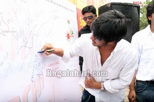 Nikhil at Radio Mirchi's Save The Lake Event