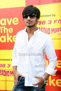 Nikhil at Radio Mirchi's Save The Lake Event