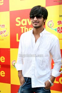 Nikhil at Radio Mirchi's Save The Lake Event