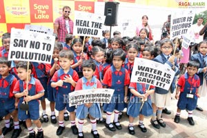 Nikhil at Radio Mirchi's Save The Lake Event