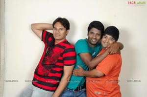 Satyam Rajesh, Chitram Sreenu, Moshin Ahmed