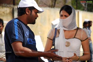 Aakasame Haddu Working Stills