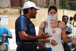 Aakasame Haddu Working Stills