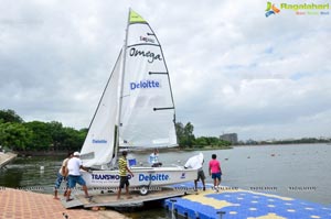 4th Monsoon Regatta Sailing Championship at Hussainsagar, Hyderabad Day 1 Photos