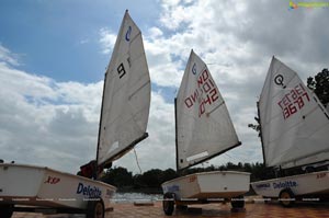 4th Monsoon Regatta Sailing Championship at Hussainsagar, Hyderabad Day 1 Photos