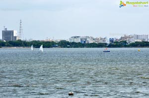 4th Monsoon Regatta Sailing Championship at Hussainsagar, Hyderabad Day 1 Photos