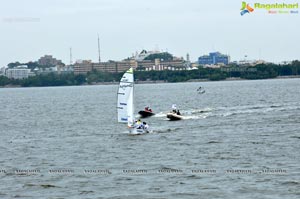 4th Monsoon Regatta Sailing Championship at Hussainsagar, Hyderabad Day 1 Photos