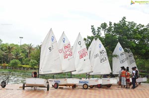 4th Monsoon Regatta Sailing Championship at Hussainsagar, Hyderabad Day 1 Photos