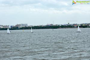 4th Monsoon Regatta Sailing Championship at Hussainsagar, Hyderabad Day 1 Photos