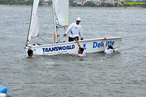 4th Monsoon Regatta Sailing Championship at Hussainsagar, Hyderabad Day 1 Photos