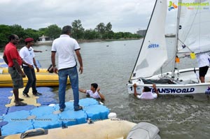 4th Monsoon Regatta Sailing Championship at Hussainsagar, Hyderabad Day 1 Photos