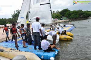 4th Monsoon Regatta Sailing Championship at Hussainsagar, Hyderabad Day 1 Photos