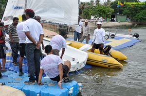 4th Monsoon Regatta Sailing Championship at Hussainsagar, Hyderabad Day 1 Photos