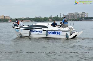 4th Monsoon Regatta Sailing Championship at Hussainsagar, Hyderabad Day 1 Photos