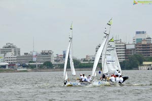 4th Monsoon Regatta Sailing Championship at Hussainsagar, Hyderabad Day 1 Photos