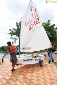 4th Monsoon Regatta Sailing Championship at Hussainsagar, Hyderabad Day 1 Photos