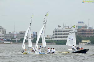 4th Monsoon Regatta Sailing Championship at Hussainsagar, Hyderabad Day 1 Photos