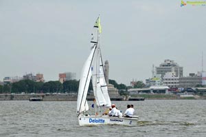 4th Monsoon Regatta Sailing Championship at Hussainsagar, Hyderabad Day 1 Photos