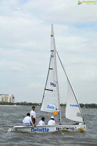 4th Monsoon Regatta Sailing Championship at Hussainsagar, Hyderabad Day 1 Photos