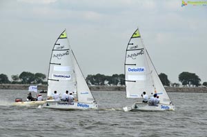 4th Monsoon Regatta Sailing Championship at Hussainsagar, Hyderabad Day 1 Photos