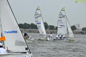 4th Monsoon Regatta Sailing Championship at Hussainsagar, Hyderabad Day 1 Photos