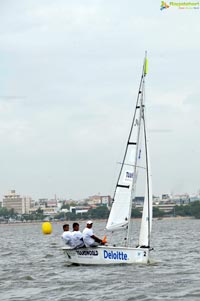 4th Monsoon Regatta Sailing Championship at Hussainsagar, Hyderabad Day 1 Photos