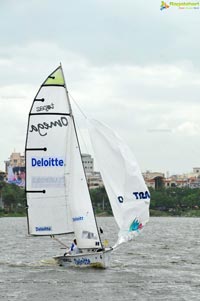 4th Monsoon Regatta Sailing Championship at Hussainsagar, Hyderabad Day 1 Photos