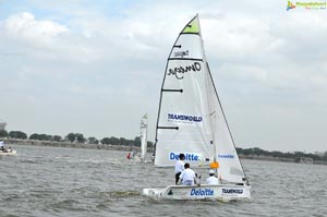 4th Monsoon Regatta Sailing Championship at Hussainsagar, Hyderabad Day 1 Photos