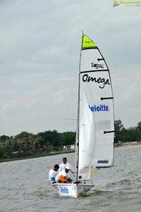 4th Monsoon Regatta Sailing Championship at Hussainsagar, Hyderabad Day 1 Photos