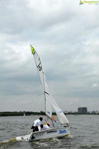 4th Monsoon Regatta Sailing Championship at Hussainsagar, Hyderabad Day 1 Photos