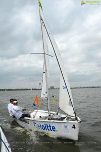 4th Monsoon Regatta Sailing Championship at Hussainsagar, Hyderabad Day 1 Photos