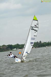 4th Monsoon Regatta Sailing Championship at Hussainsagar, Hyderabad Day 1 Photos