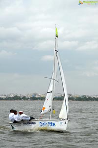 4th Monsoon Regatta Sailing Championship at Hussainsagar, Hyderabad Day 1 Photos