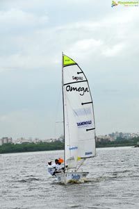 4th Monsoon Regatta Sailing Championship at Hussainsagar, Hyderabad Day 1 Photos