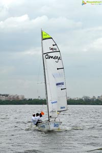 4th Monsoon Regatta Sailing Championship at Hussainsagar, Hyderabad Day 1 Photos