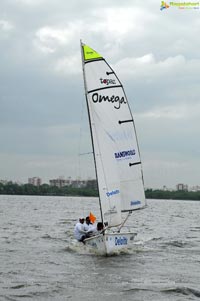 4th Monsoon Regatta Sailing Championship at Hussainsagar, Hyderabad Day 1 Photos