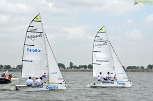 4th Monsoon Regatta Sailing Championship at Hussainsagar, Hyderabad Day 1 Photos