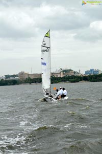 4th Monsoon Regatta Sailing Championship at Hussainsagar, Hyderabad Day 1 Photos