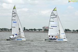 4th Monsoon Regatta Sailing Championship at Hussainsagar, Hyderabad Day 1 Photos