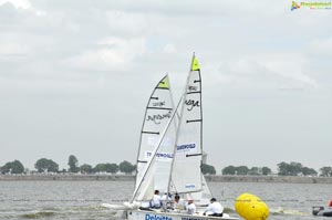 4th Monsoon Regatta Sailing Championship at Hussainsagar, Hyderabad Day 1 Photos