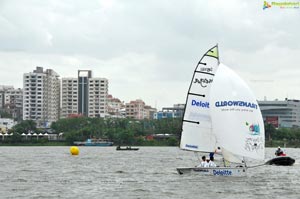 4th Monsoon Regatta Sailing Championship at Hussainsagar, Hyderabad Day 1 Photos